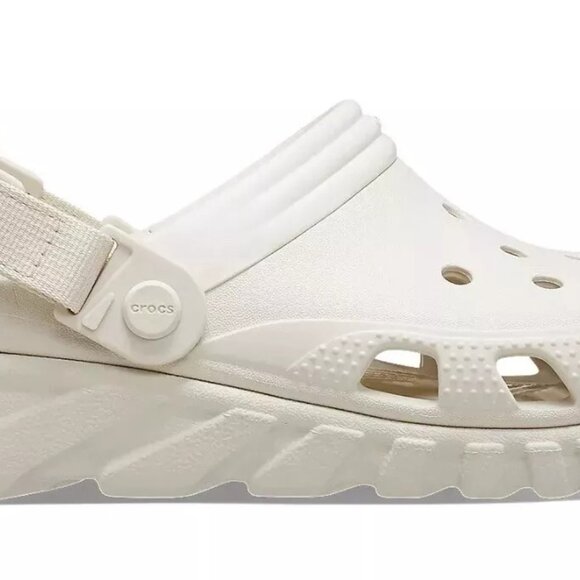 New Crocs Duet Max Clog Crocs Adults' Duet Max II Clogs Beige Mens 13 - Picture 5 of 6